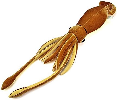 Real stuffed giant squid size M (japan import) by Karorata stuffed