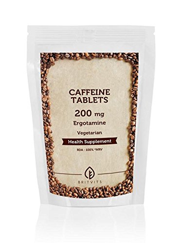 Caffeine 200mg Ergotamine Health Food Supplement Vitamins 30 Tablets Pills Nutrition Supplements