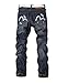 Stunner Men's Spring Summer Slim Ripped Broken Hole Jeans Pants