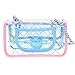 Donalworld Girl Clear Bag Small Flap Quilted Chain Strap Crossbody Bag Pt1