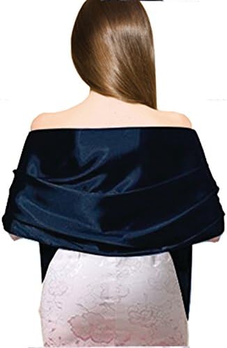 LHY Costumes Satin Shawl Wrap For Wedding/Evening Party (Two Layers)