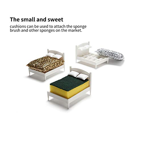 Keukenspons/opbergspons, bedtype, handdoekhouder, keukenspons, schuurspons. - Afbeelding 7