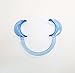 Usstore 10pcs C-Shape Blue Teeth Whitening Intraoral Cheek Lip Retractor Mouth Opener S M L (M)