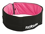 FitSala 2-in-1 Color Running Belt Waist Packs with zipper easy to use for iPhone and all Smartphones, 2 Bonuses: Guide to Running & Waterproof Phone case (XS-XL)