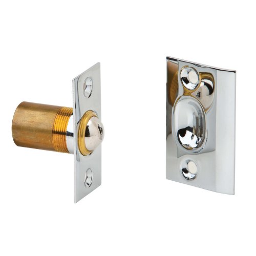 Ives by Schlage 347B26 Adjustable Ball Catch, Polished Chrome