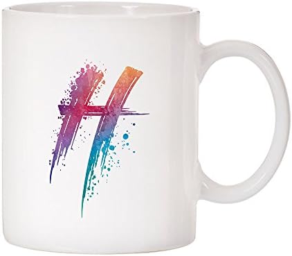 Mystic Sloth Monogram Initial 11oz Ceramic Mugs (H)