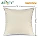 AENEY Farmhouse Christmas Pillow Cover 18x18 inch Farm Fresh Christmas Tree Throw Pillow for Christmas Decor Farm Sign Christmas Decorations Throw Pillow Cover