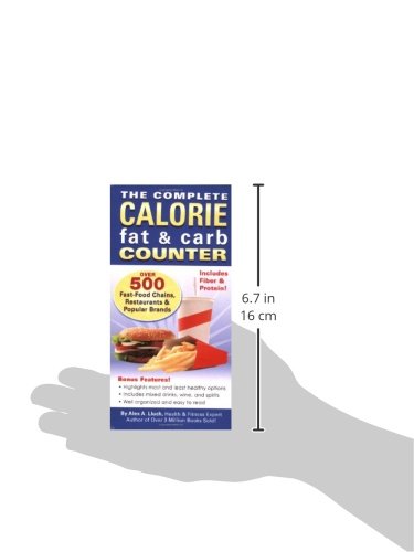The Complete Calorie Fat & Carb Counter