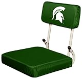 NCAA Michigan State Spartans Hard Back Stadium Seat