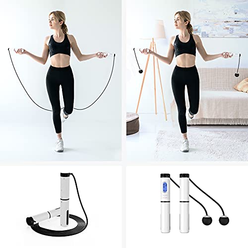 Jump Rope Speed Skipping Rope with Calorie Counter Smart Skipping Rope