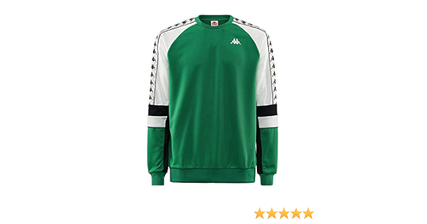 Kappa Sudadera Arlton Verde Hombre: Amazon.es: Ropa