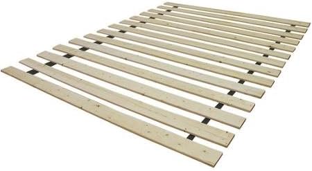 Modern Sleep Heavy-Duty Wooden Bed Slats Bunkie Board Frame for Any Mattress Type, King