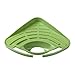 Kitchen sink caddy sponge holder scratcher cleaning brush holder sink organizer(Green)