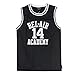 AFLGO 14 The Fresh Prince Of Bel Air Academy Jersey Will Smith Include Set Wristbands S-XXL Black