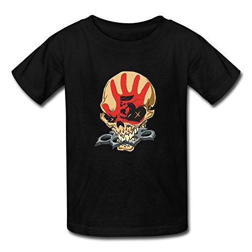 LLangla Kid's Five Finger Death Punch Logo T Shirt M