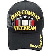 First Military Choice Iraq Combat Veteran Baseball Cap (Black)