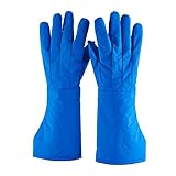 Cryogenic Gloves Low Temperature Resistant LN2 Cold proof Nitrogen Protective Gloves Mid-Arm
