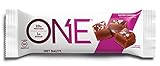 ONE Protein Bar, Salted Caramel, 20g Protein, 1g Sugar, 12-Pack