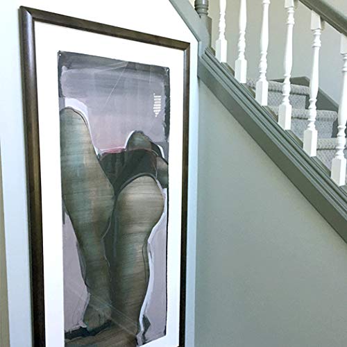 HIGH & MIGHTY 515310 Picture Hanger Set, Easy Tool-Free Dry Wall Art Hangers for Large Artwork, Photos, and Mirrors, Holds up to 125lbs, Steel, Weight Limit, Silver, 1 Count (Pack of 1)