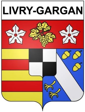 Amazon Fr Livry Gargan 93 Ville Stickers Blason Autocollant Adhesif Taille 4 Cm