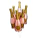 Paper Confetti Champagne Bottle Balloon, Rose Gold Party Decorations, 21st Birthday, Engagement Party Decorations, Bachelorette Party Decorations, Bridal Shower Decorations, Champagne Balloon (6)