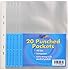 Sachet De 50 Pochettes Perforées En Polypropylène 5-100ème Aspect Lisse Format A4 3266810587002