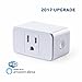 Meross Smart Plug Mini, Works with Amazon Alexa, Wi-Fi Enabled, Schedule Automatically, No Hub Required, Control your Devices from Anywhere, 2017 Newly Upgrade(MSS110)