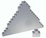Classic Big Briks by Strictly Briks | Building Brick Set 100% Compatible with All Major Brands | Large Pegs for Toddlers | Ages 3+ | Premium Building Bricks in Light Gray | 84 Pieces