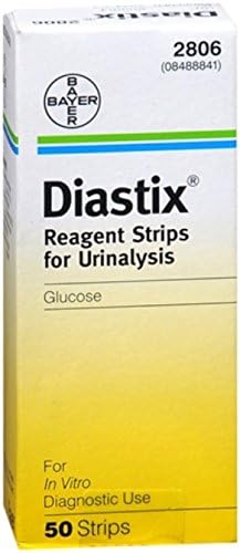 Diastix Reagent Strips 50 Each (Pack of 5)