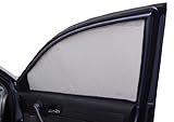 SIDE WINDOW Front Seat Set/2 Sunshades for Ford Escape With Rearview Mirror Sensor 2013 2014 2015 2016 Heatshield Custom-fit Sunshade #1380S-A
