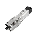 Uxcell a15012200ux0346 G 3/8-19 BSP 55 Degree Pipe Thread HSS Tap 4 Straight Flutes