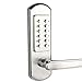 Mfr Keyless Lever Mechanical Keypad Code Digital Locker Home Entry Security Safety Door Lock Right Handle (Right)