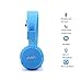 Kids Headphones Wireless, Foldable Wired Stereo HD On-Ear Headset with 3.5mm Jack SD Card FM Radio Volume Control Microphone Over Ear Bluetooth Headphones for Children, iPhone, iPad, Bluethumb 1
