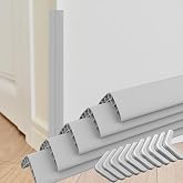 Wall Corner Edge Protector - 1.2 x 1.2 x 23.6 Inch Baby Proofing Corner Guards, Self Adhesive Furniture Edge Strips for Home, Kindergarten and Office, 5 Pack