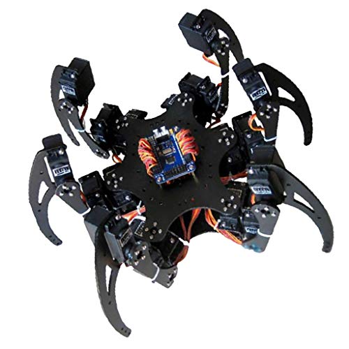 Buy FLAMEER 6 Foot Bionic Spider Robot Kit Six 6DOF Legs Alum Alloy ...