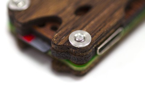 Nucleus for Raspberry Pi Zero & Zero Wireless - Wood by C4Labs