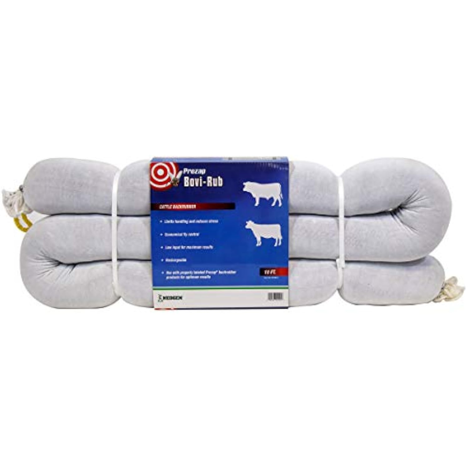 Prozap Bovi-Rub Backrubber For Cattle - 10-Foot Livestock Insecticide Applicator For Flies, Lice & Ticks