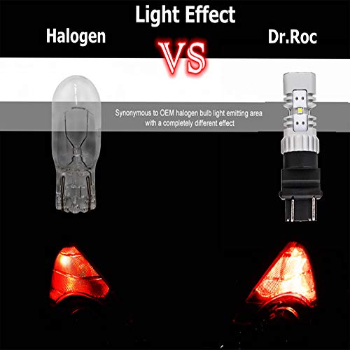 Dr.Roc Extremely Bright Durable T25 3056 3057 3156 3157 4057 4157 LED Bulb For Reverse Backup Bulb Stop Brake Light Tail Lights Parking light Turn Signal Lamp Daytime Running light Xeon White - Thumbnail 3