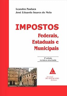 Livro Impostos Federais Estaduais e Municipais