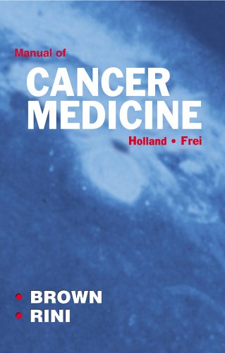 MANUAL OF CANCER MEDICINE