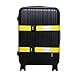 Luggage Straps Suitcase Belts for Travel Bag Accessories 2 Pack (Yellow)