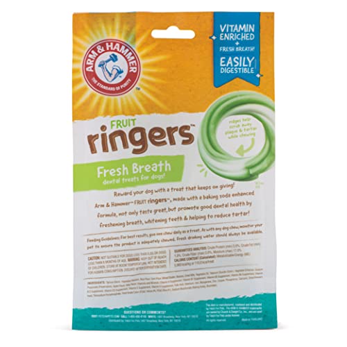 Arm & Hammer for Pets Ringers Dental Treats for Dogs Dog Dental Chews