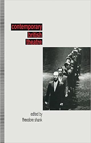 Amazoncom Contemporary British Theatre 9781349230808 - 