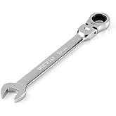 TEKTON 13 mm Flex Head Ratcheting Combination Wrench | WRC26413 | 12-Point