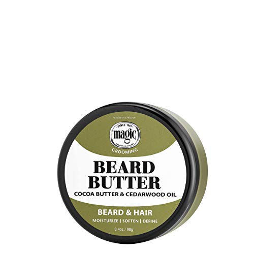 Softsheen-Carson Magic Men's Grooming Beard Butter and Conditioner with Cedarwood Oil and Cocoa Butter, Moisturizing… - Image 3