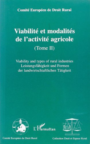 Viability and types of rural industries