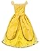 JerrisApparel Princess Belle Costume Deluxe Party Fancy Dress Up for Girls (8 Years, Yellow One)
