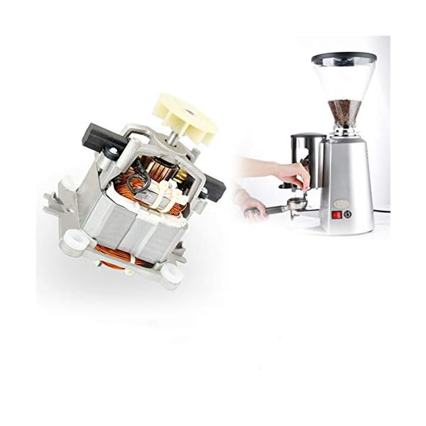 N / C Hochwertige elektrische Kaffeemühle, Aluminiumlegierung, großer Kaffeetrichter, kann für Espresso, französische… – Bild 5