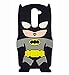 LG G2 Case,Mingfung 3D cute Superhero Cartoon Soft Rubber Silicone Back Case Cover Skin for LG G2(black)