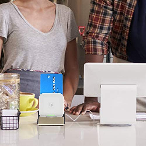 Square Card Reader Charger Dock, Boomba Charging Station Compatible with Square Card Reader (Gold)